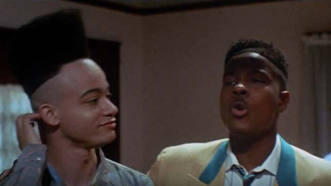 (L-R): Christopher “Kid” Reid and Christopher “Play” Martin in House Party (1990)