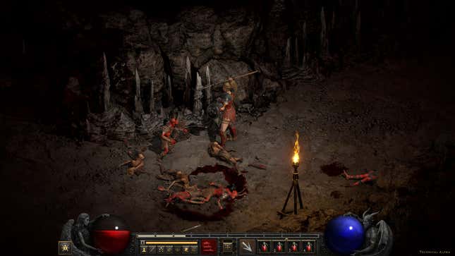 Diablo II, only prettier. 