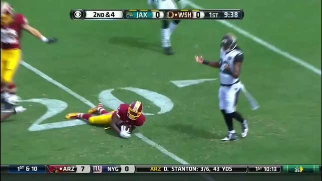 Robert Griffin III Carted Off After Left Leg Injury