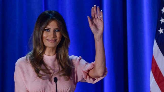 Image for article titled Melania Trump’s Goals As First Lady