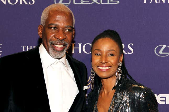 In this file photo, Dan Gasby and B. Smith attend BET Honors 2013 at Warner Theatre on January 12, 2013 in Washington, DC.