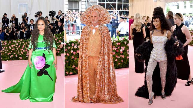 Image for article titled Elites Go Camping: Every Look from the 2019 Met Gala Red Carpet