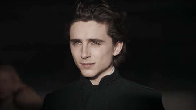 Image for article titled Ranking Timothee Chalamet's Many Brooding Faces in the New Dune Trailer