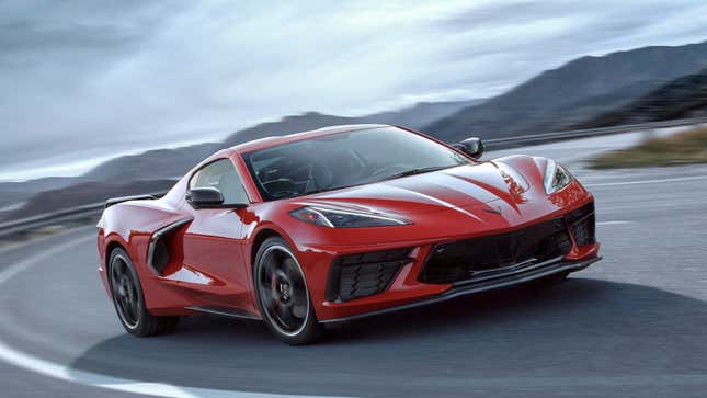 The 2020 Corvette Stingray.