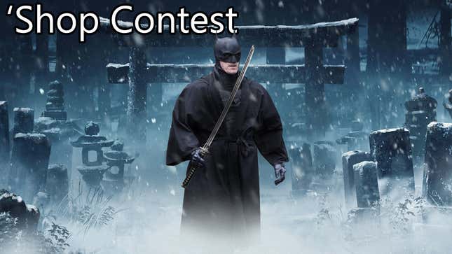 Image for article titled &#39;Shop Contest: Batman In A Robe