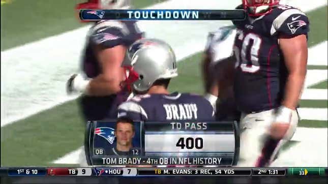 Tom Brady Becomes Fourth Quarterback To Throw 400 Touchdowns