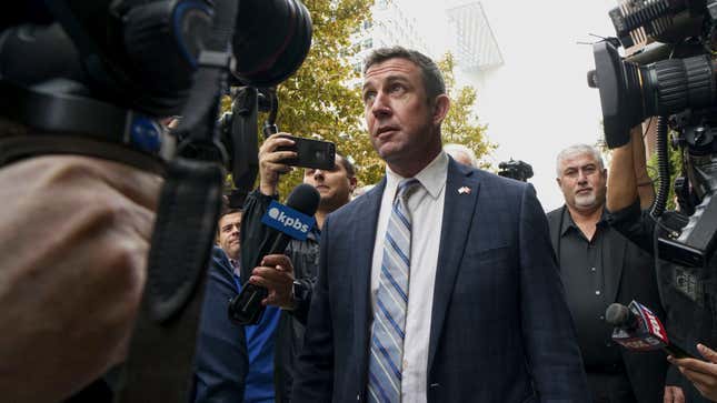 Image for article titled Vaping Ex-Congressman Duncan Hunter Is Going to Prison
