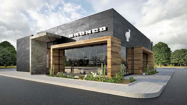 Image for article titled Ford Gives 100 Stores The Go-Ahead To Build Standalone Bronco Dealerships