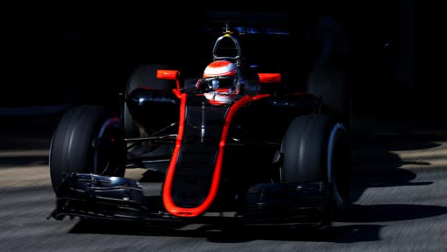 Honda and McLaren during winter testing in 2015 before its first season of return.