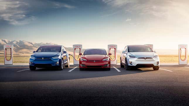 Image for article titled You Now Get Free Unlimited Supercharging With Your New Tesla Model S Or X (Again)