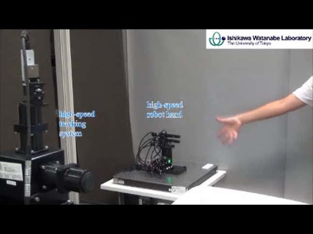 Super Fast Rock-Paper-Scissors Robot Has 100% Winning Rate
