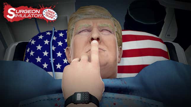 <i>Surgeon Simulator</i> Will Now Let You Operate On Donald Trump