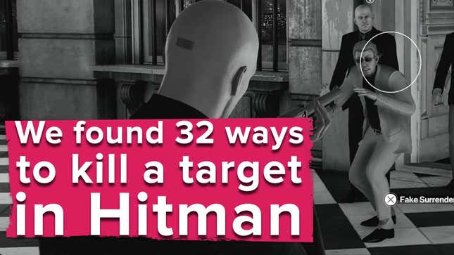 32 Ways To Kill A Single Target In The New <i>Hitman</i>