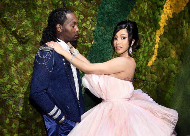 Offset and Cardi B.