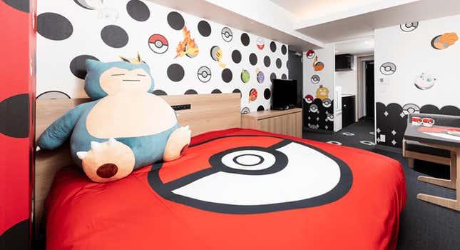 Image for article titled Japanese Hotel Chain Has Pokémon Rooms