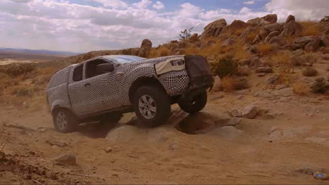 Image for article titled Here&#39;s The 2020 Ford Bronco Prototype Showing Off