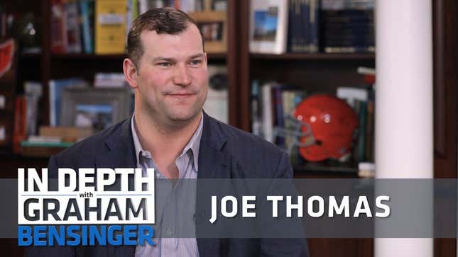 Joe Thomas Says He's Already Experiencing Memory Loss
