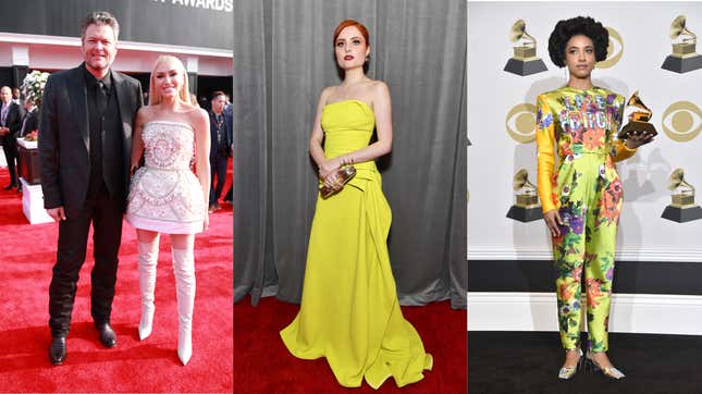 Image for article titled Drowning in Ruffles and Sequins On the 62nd Grammys Red Carpet