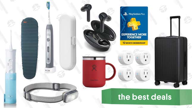 Image for article titled Wednesday&#39;s Best Deals: TaoTronics Truly Wireless Earphones, PlayStation Plus, GoPenguin Luggage, and More