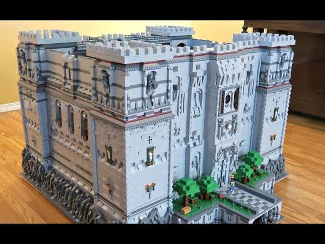 Massive LEGO <i>Minecraft </i>Castle Is Full Of Goodies