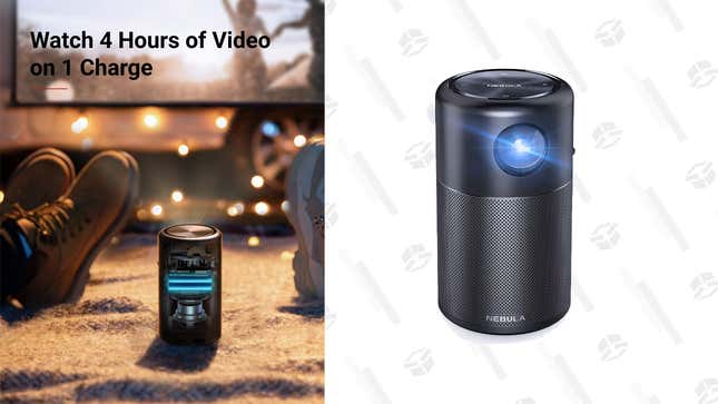 Anker Nebula Capsule, Smart Wi-Fi Mini Projector | $250 | Amazon | Use KINJAD4111 
