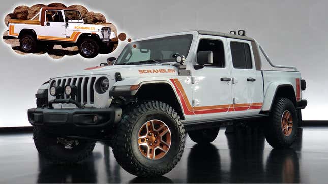 Image for article titled The Jeep JT Scrambler Concept Should Absolutely Become a Real Thing