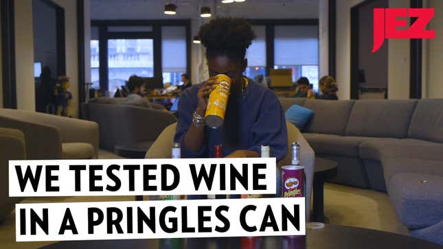 We Drank Wine From Pringles Cans In Solidarity With The Woman Banned From Walmart