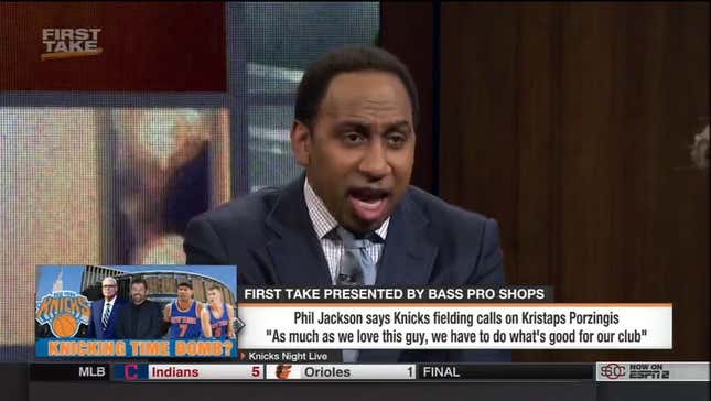 Stephen A. Smith Responds To Lamar Odom Lawyer's Complaint: "He Was Not The Target Of My Ire"