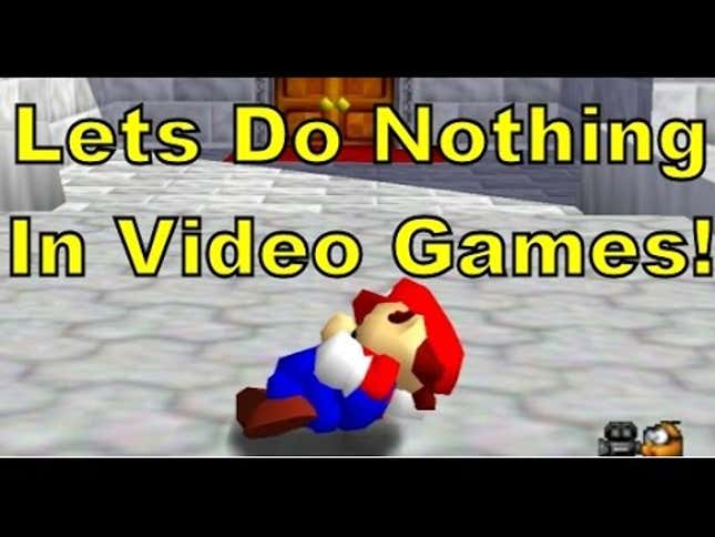What Video Game Characters Do When You're Not Controlling Them