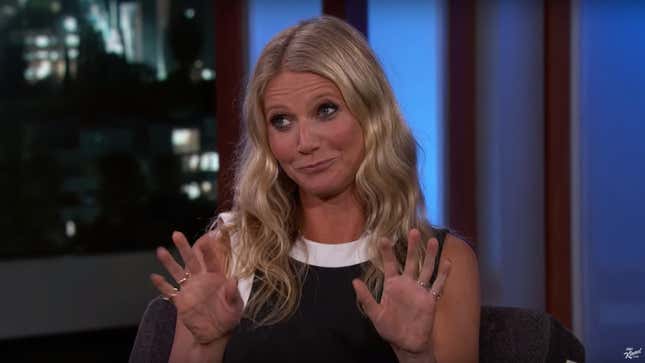 Image for article titled It Doesn't Seem Like Gwyneth Has Tried All Her Goop Products