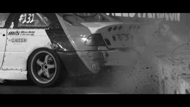 Can A Drift Car Surf On Tire Smoke?