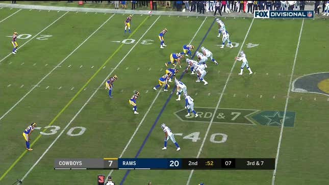 Dak Prescott Gets Sacked By His Own Lineman While Standing Upright