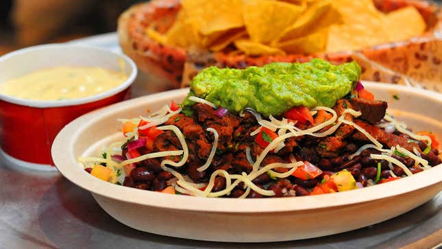 Image for article titled Chipotle to make damned sure it won’t run out of carne asada