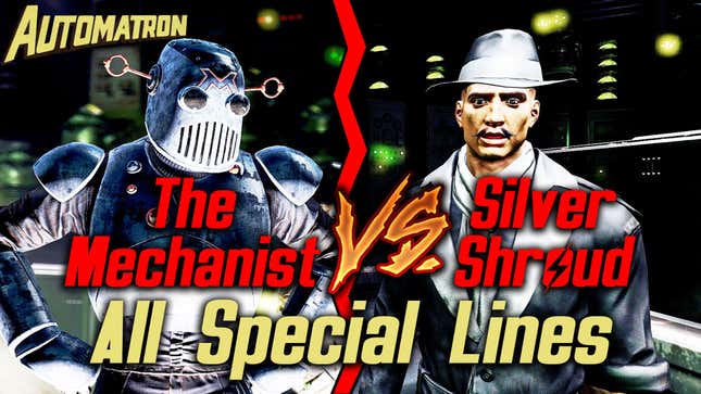 Make Sure To Wear The Silver Shroud Costume In <i>Fallout 4'</i>s Automatron DLC