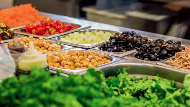 Image for article titled Last Call: Talk to me about your salad bar strategy