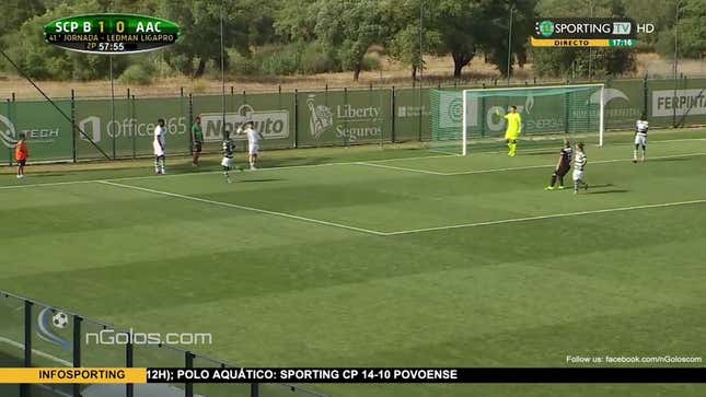 Referee Awards Penalty For Handball By Player Who Wasn't In The Game