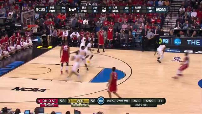 Ohio State's D'Angelo Russell Bloodied By Elbow To The Face
