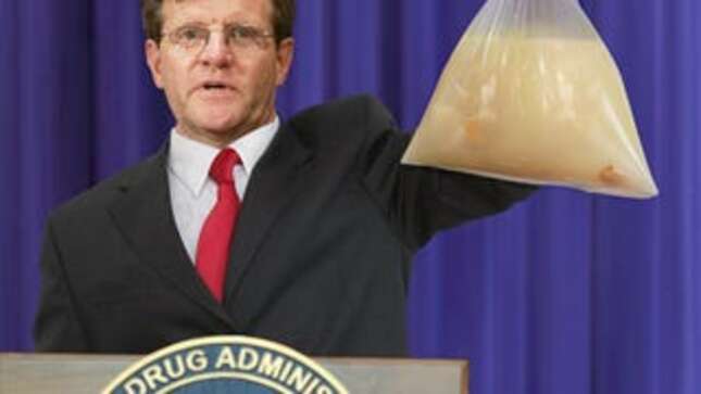 FDA director Stephen Sundlof okays the bacteria for eating, drinking, and applying directly to the skin.