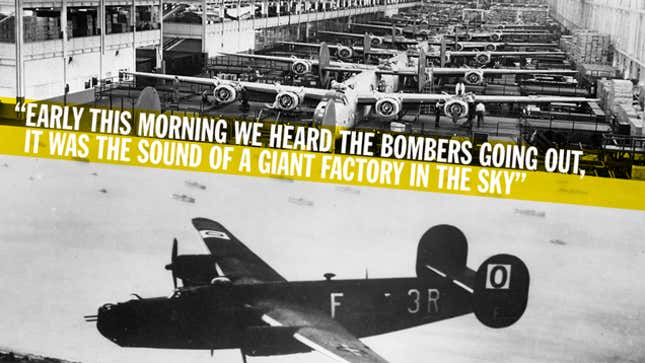 Image for article titled How America Built A &#39;Factory In The Sky&#39; To Defeat The Nazis On D-Day