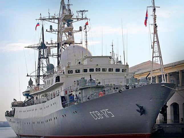 Russia Deploys Banned Cruise Missiles While A Spy Ship Hangs Out Off The U.S. Coast