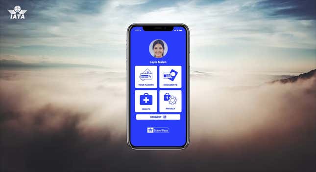 Image for article titled You&#39;ll Soon Be Able to Use a Covid-19 Digital Travel Pass App to Fly