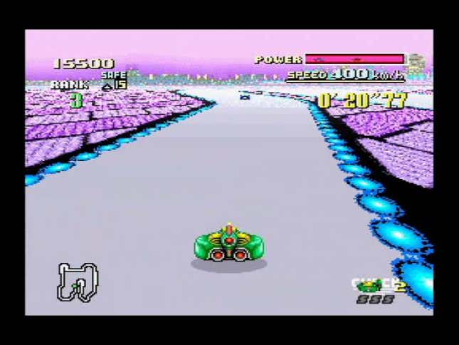<i>F-Zero</i> On The Genesis Looks Surprisingly Impressive
