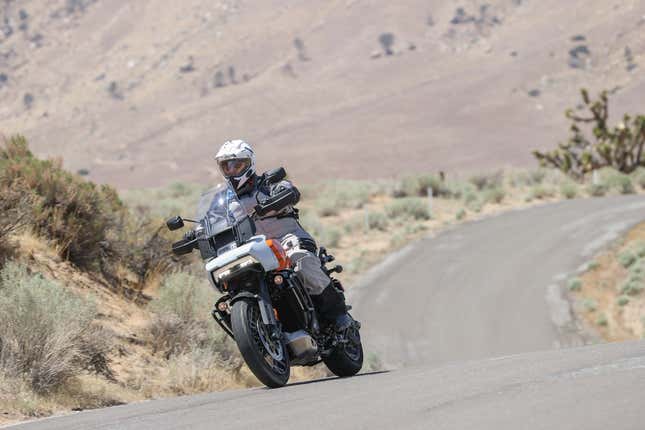 Image for article titled The 2021 Harley-Davidson Pan America 1250 Does Everything You Doubted It Could