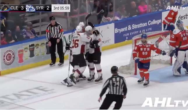 Columbus Blue Jackets Affiliate Upsets Tampa Bay Lightning Affiliate In Game 1 Of AHL Playoffs