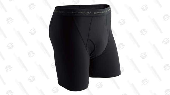 ExOfficio Men’s Give-N-Go Boxer Briefs (Black) | $14 | Amazon