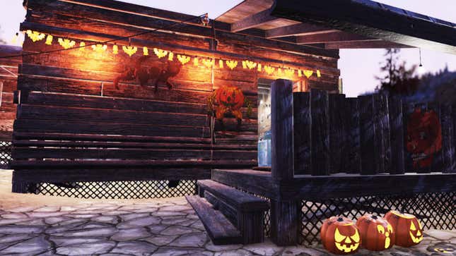 Image for article titled I&#39;m Never Taking Down My Halloween Decorations In Fallout 76