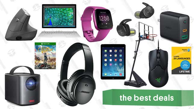 Image for article titled Monday&#39;s Best Deals: Nebula Mars II Projector, Rosetta Stone, Bose QuietComfort 35 II, and More