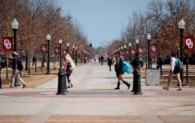 Image for article titled One More Time: Another Professor Has Said The N-Word at the University of Oklahoma