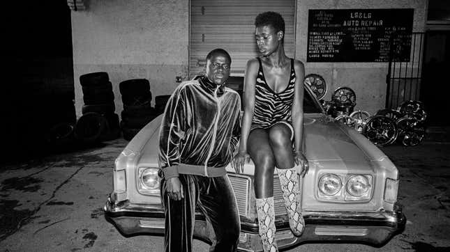 Daniel Kaluuya and Jodie Turner-Smith in Queen &amp; Slim 