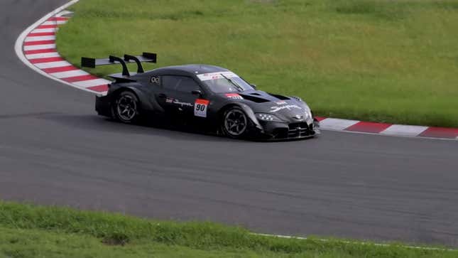 Image for article titled The Four-Cylinder 2020 Supra Super GT Car Sounds Bizarre